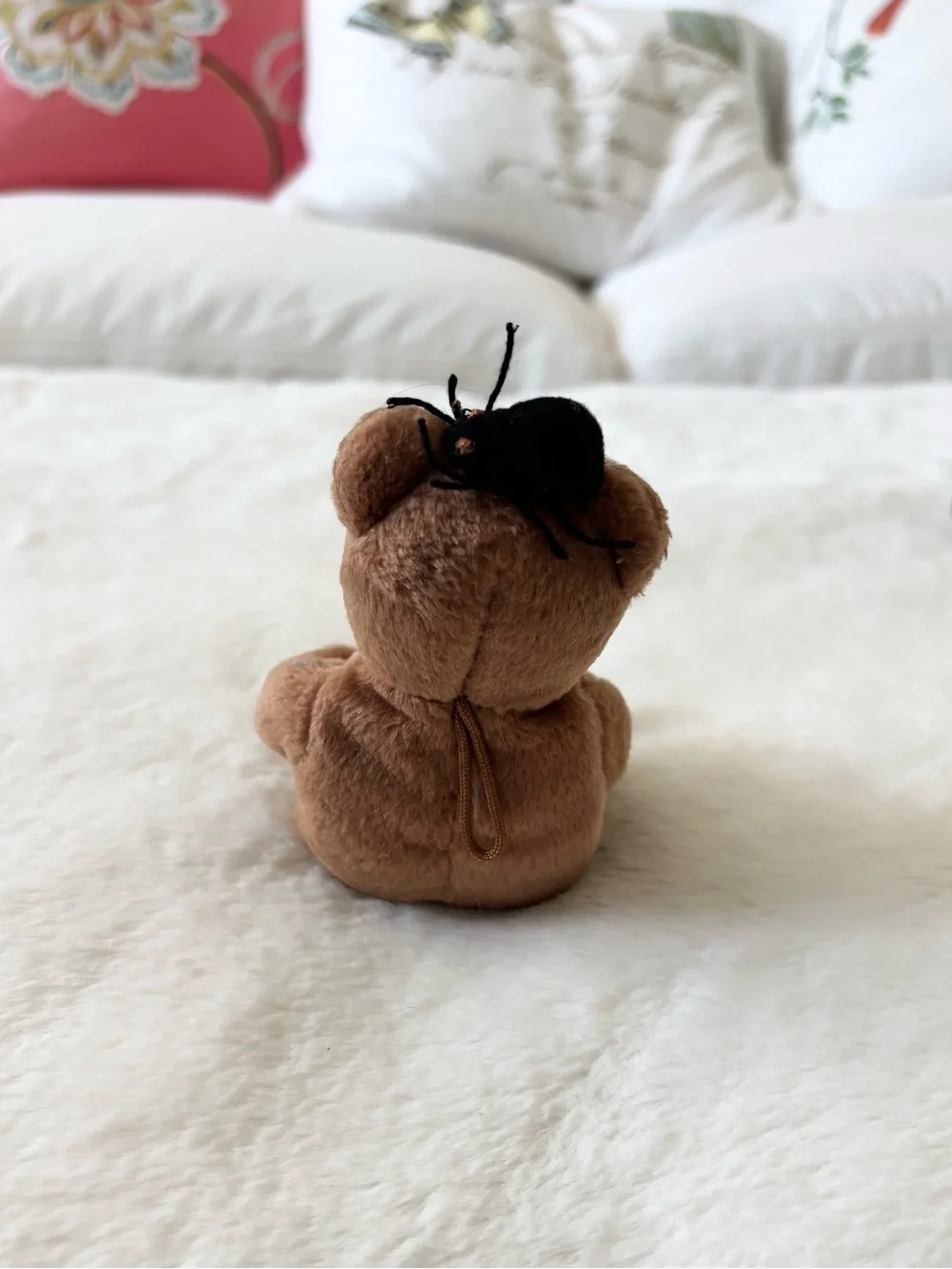 5/$15 🩷 MUST BUNDLE Ty Plush Brown Bear Holding Orange Pumpkin - Cute Fall Decor